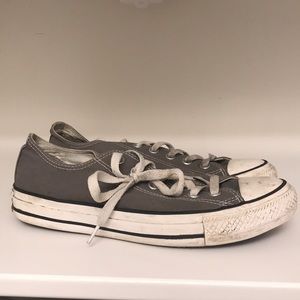 Grey Converse All-Star SZ 8